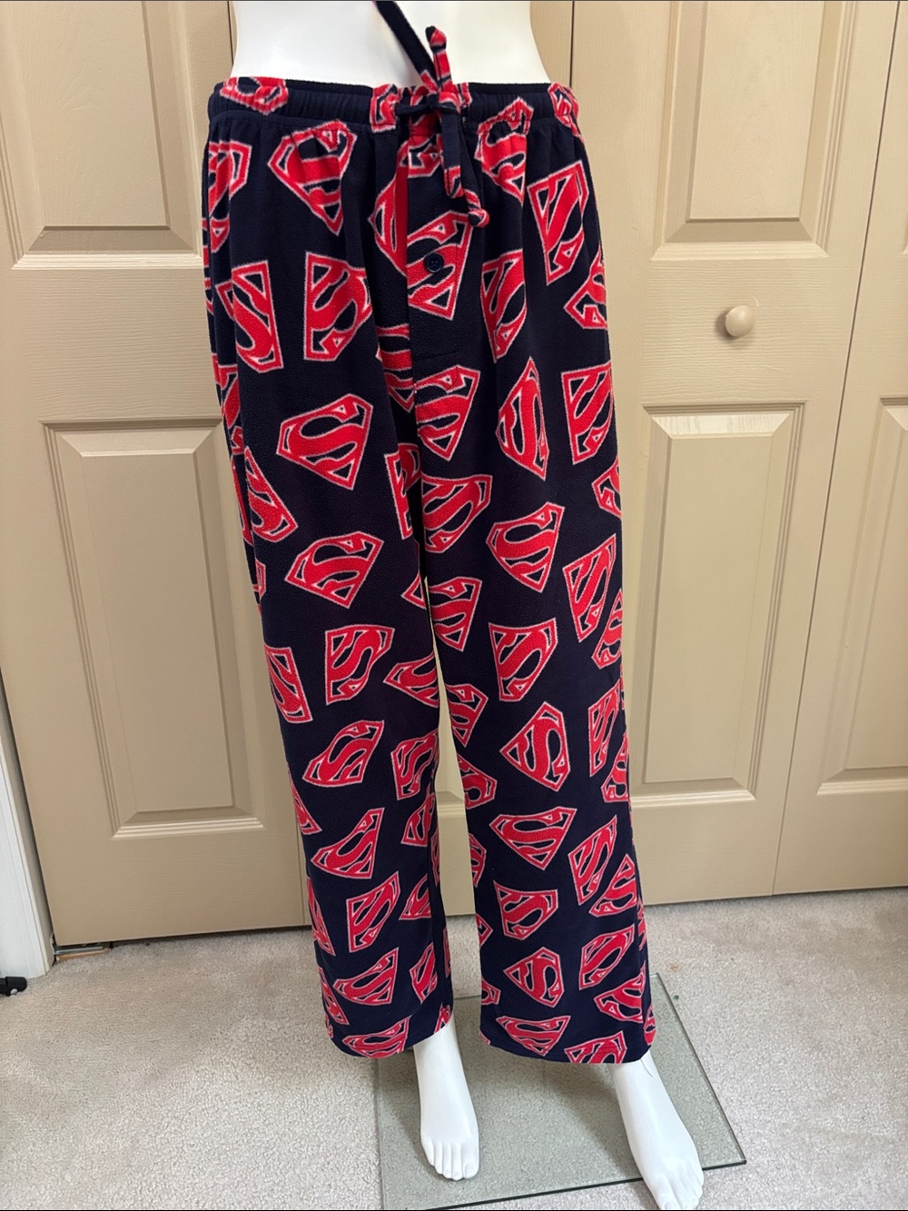 Boys fleece Superman pajama pants